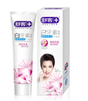 【舒客】 舒客 白牙素牙膏（超強脫漬型）120克